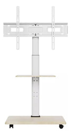 Soporte Pedestal Tv Rack Movil Con Ruedas 32 A 75 Pulgadas