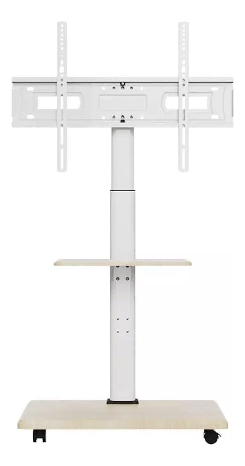 Soporte Pedestal Tv Rack Movil Con Ruedas 32 A 75 Pulgadas