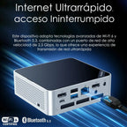Mini Pc Morefine M7 Ryzen R3 4300u 8gb 256gb 3display 4k Uhd