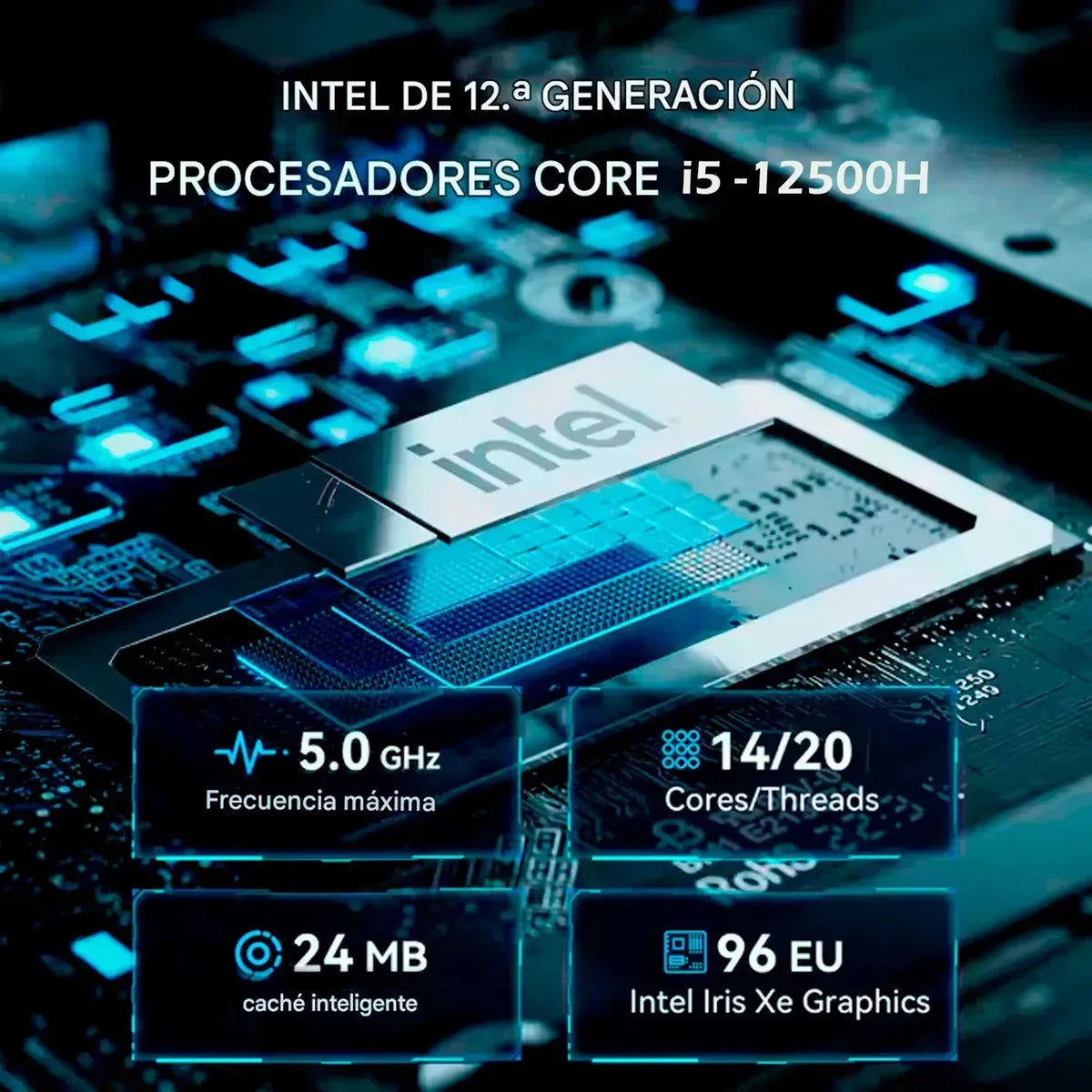 Mini PC Morefine M9 Pro Intel Core i5 12500H con 16 GB RAM y 512 GB SSD