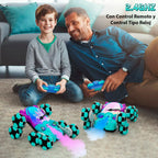 Auto Control Remoto Escalador Octopus Luces Sonido 360°