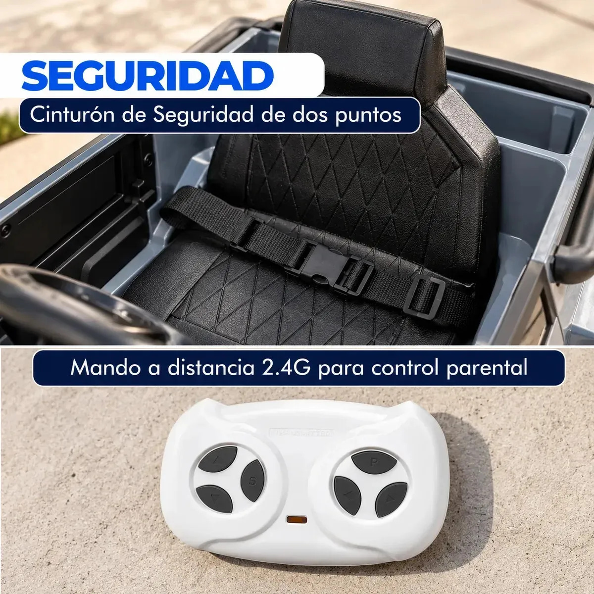 Auto Electrico Infantil Montable Tipo Tesla Cybertruck 12v