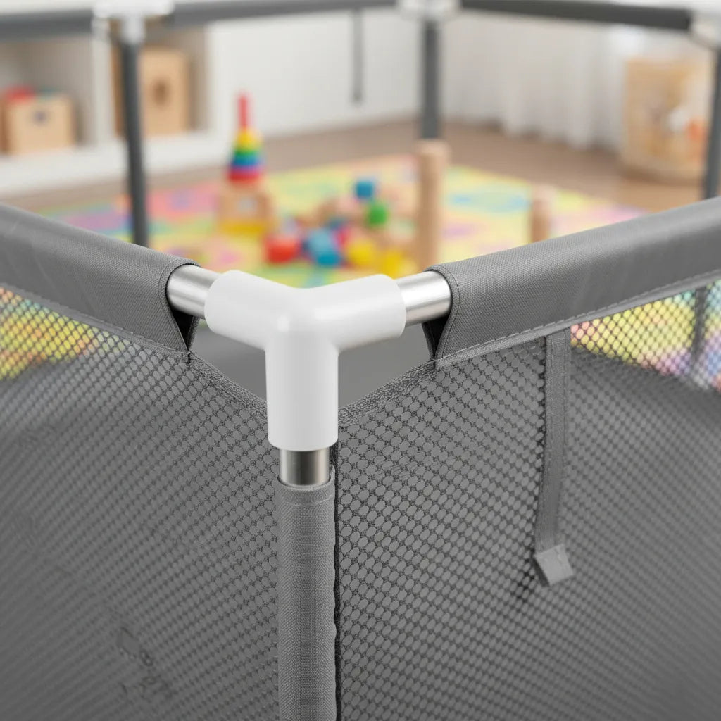 Corral Infantil 3 en 1 Juegos Malla Tela Oxford 180x120cm