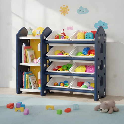 Organizador De Juguetes Mediano Nubo 8 Cestas