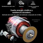 Tecle Electrico De Levante 1200kg De 12 Metros Cable Acero De 1850w Control Remoto