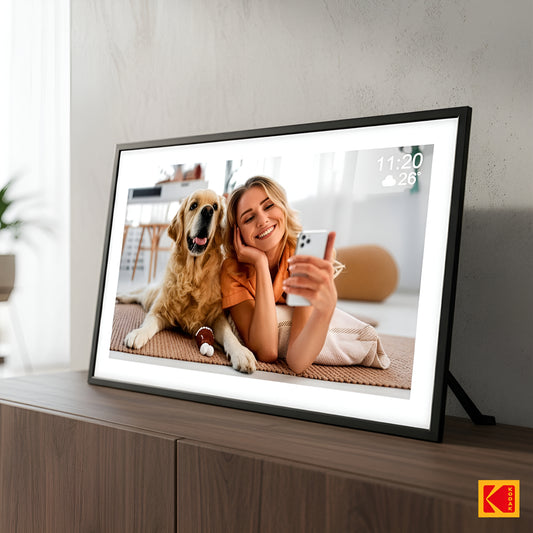 Marco De Fotos Digital Kodak 15.6'' Wifi Pantalla Táctil 32g