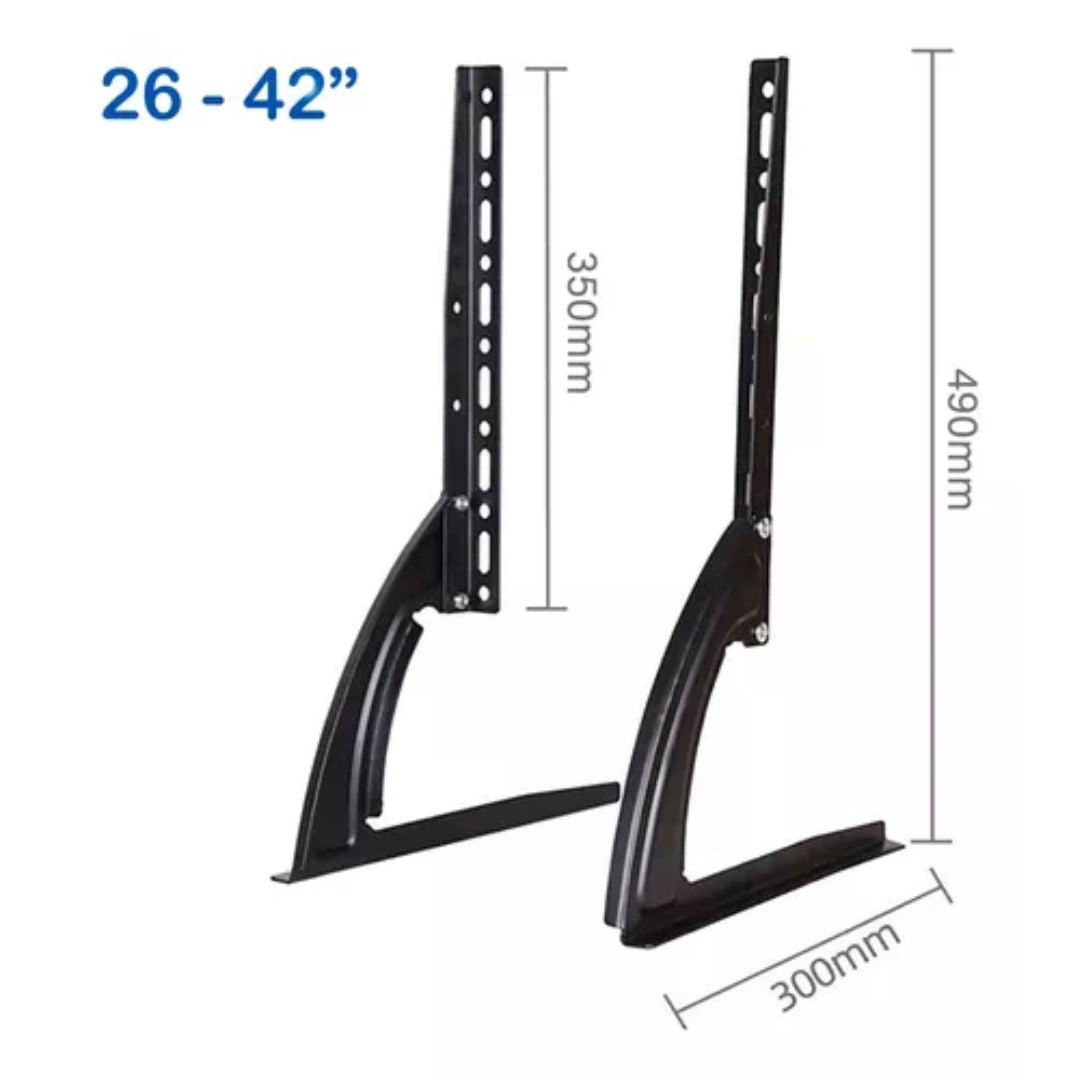 Soporte Base Tv Sobre Mesa Universal De 26 A 42 Pulgadas