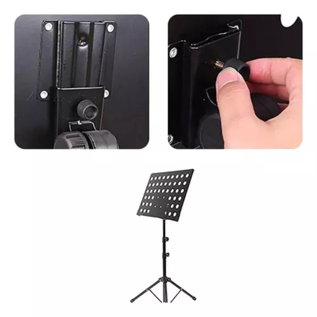 Atril De Partitura Tripode Alta Calidad Con Altura Regulable