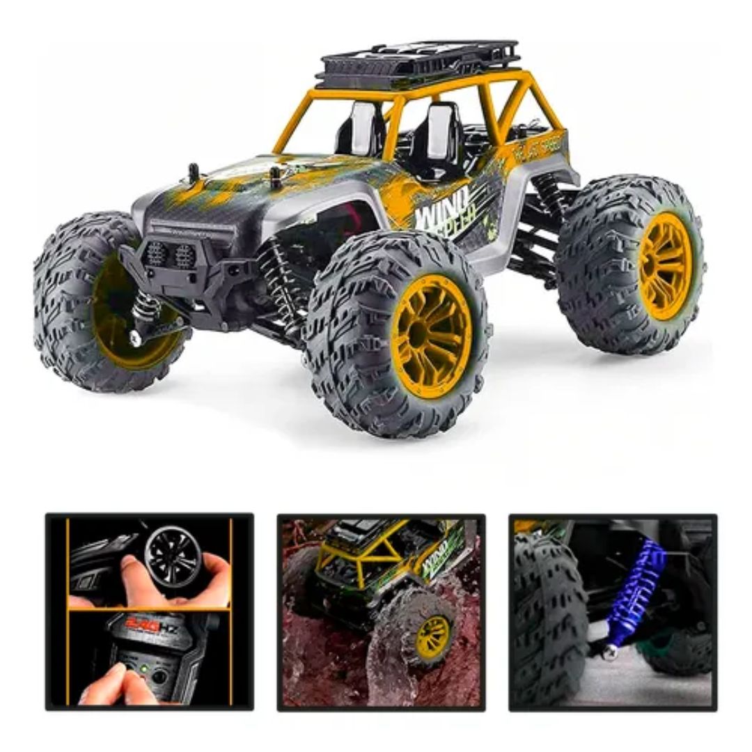 Auto A Control Remoto Offroad Wind Speed 2.4ghz Rustico
