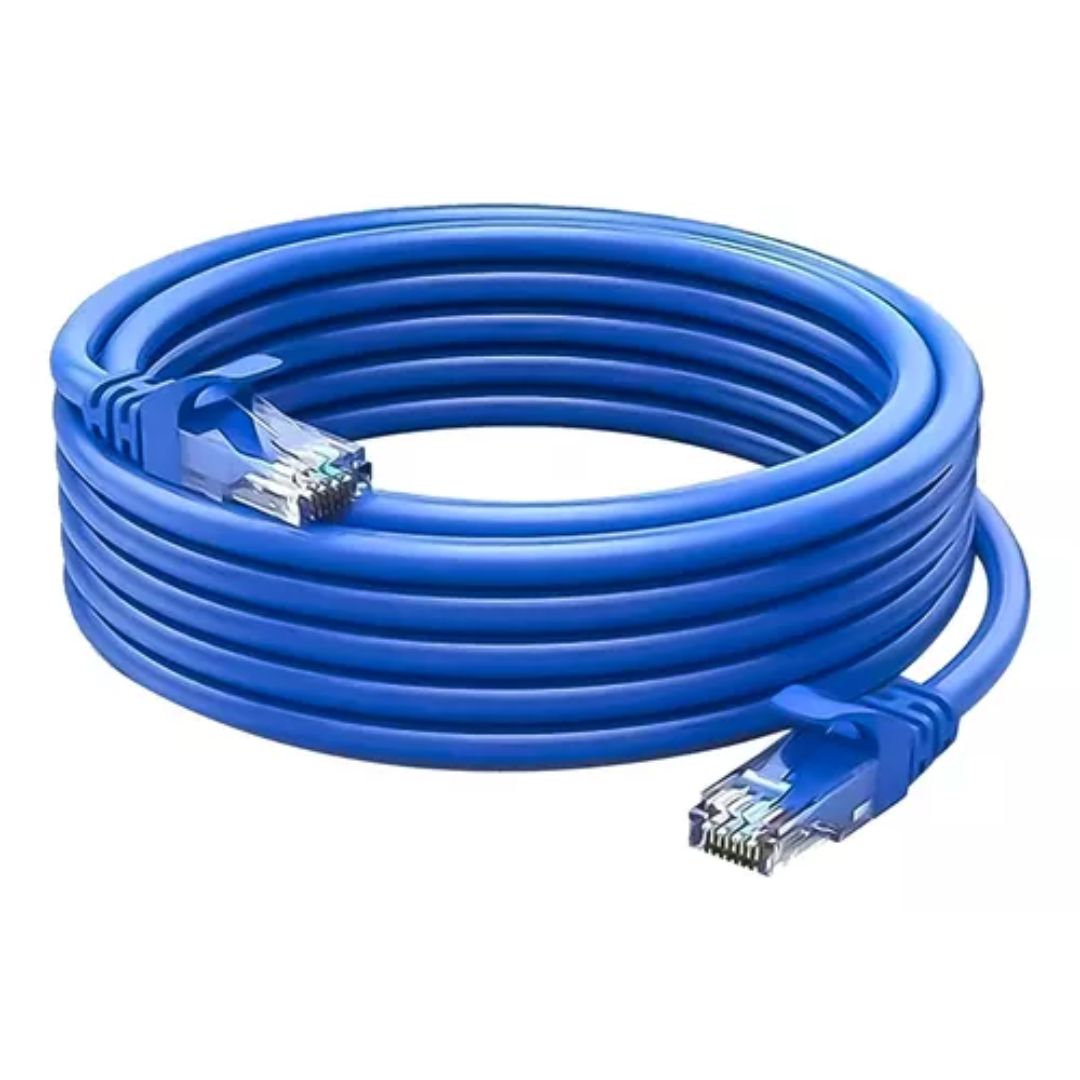 Cable De Red Lan Rj45 Cat5e De 5 Metros Conexion A Internet
