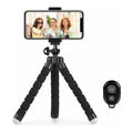 Tripode Mini Para Celular Selfie Flexible Con Control Y Bluetooth