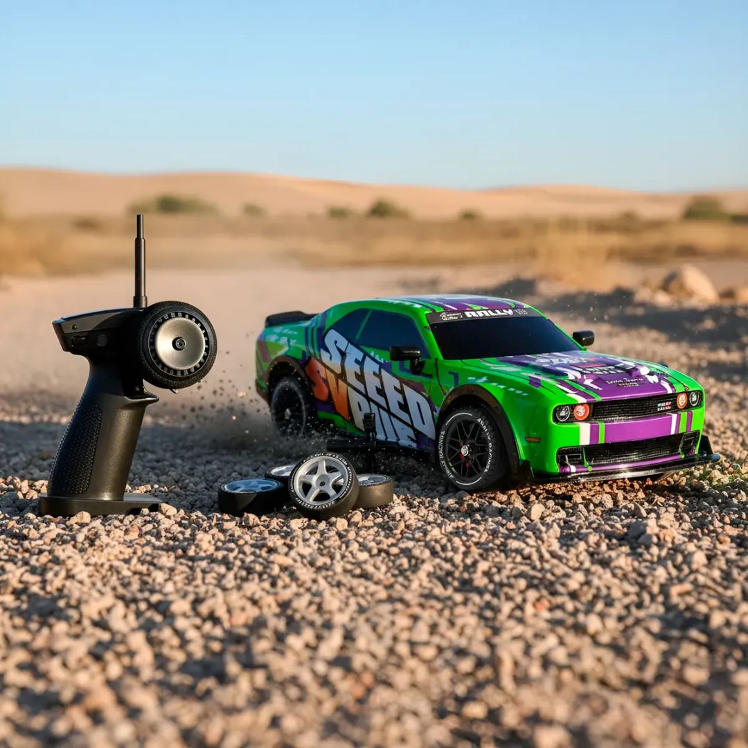 Auto Drift 4x4 Con Control Y Luces 2.4gz Speed Drive Dodge De 30cm