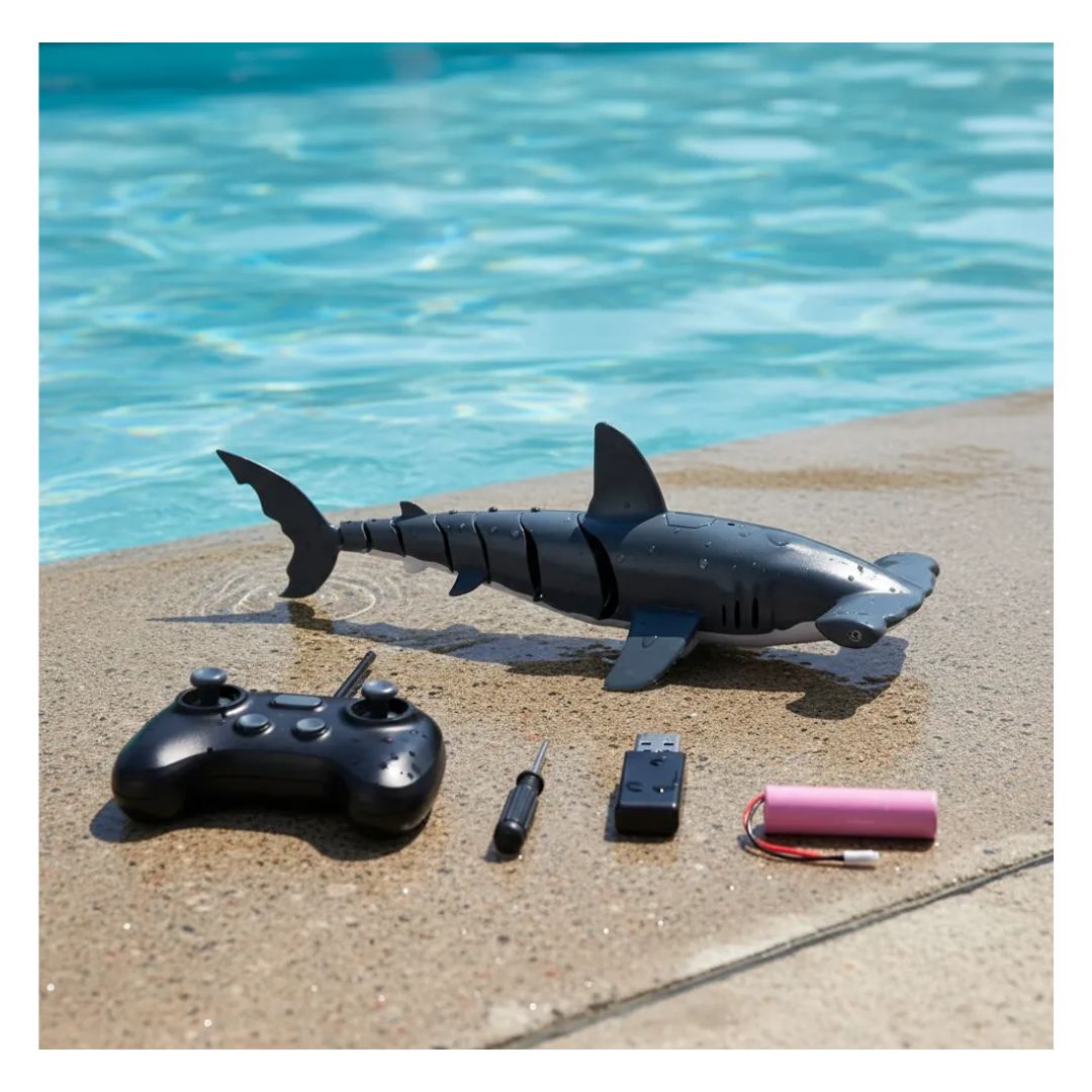 Tiburón Martillo Control Remoto A Prueba De Agua Recargable