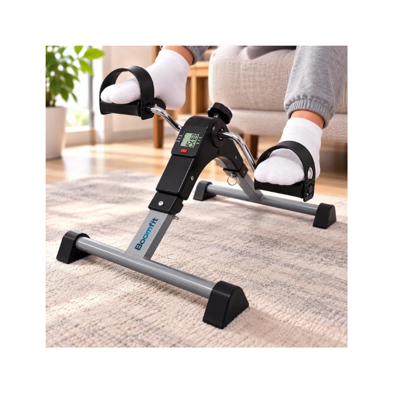 Pedalera Con Pantalla Lcd Ejercitadora Rehabilitación Ejercicio Pedal Fit