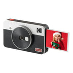 Camara Instantanea Kodak Mini Shot 2 C210R Blanca – Impresora Bluetooth 2 en 1 + 8 Fotos