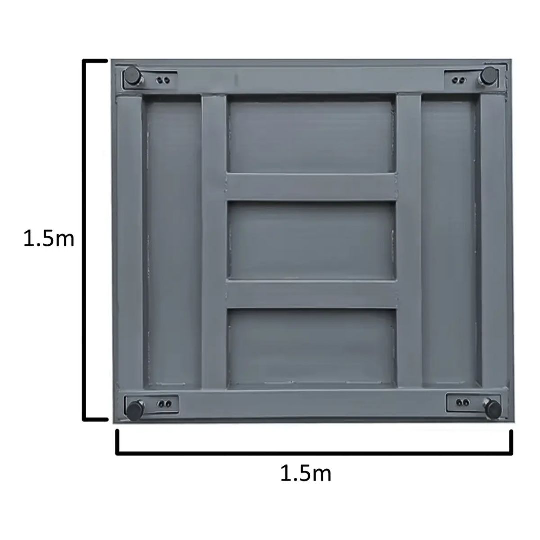 Balanza Plataforma Pesa Digital Industrial 5 Ton 1.5m X 1.5m