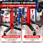 Gata De Foso Hidraulica 600kg Doble Piston Transmision