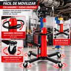 Gata De Foso Hidraulica 600kg Doble Piston Transmision