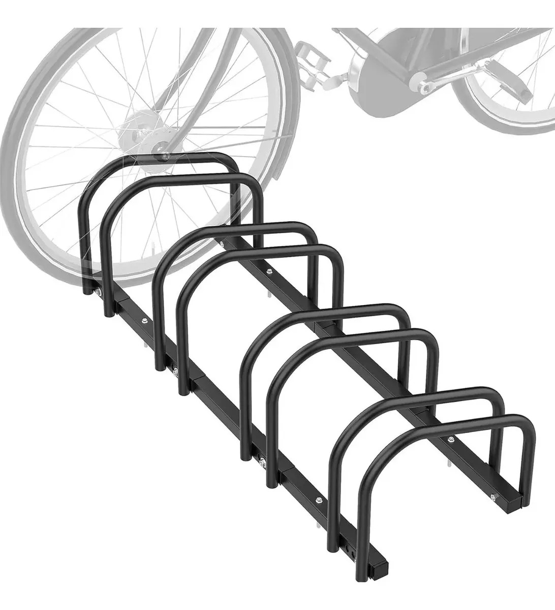 Bicicletero Rack Piso 4 Estacionamientos Bicicletas En Acero