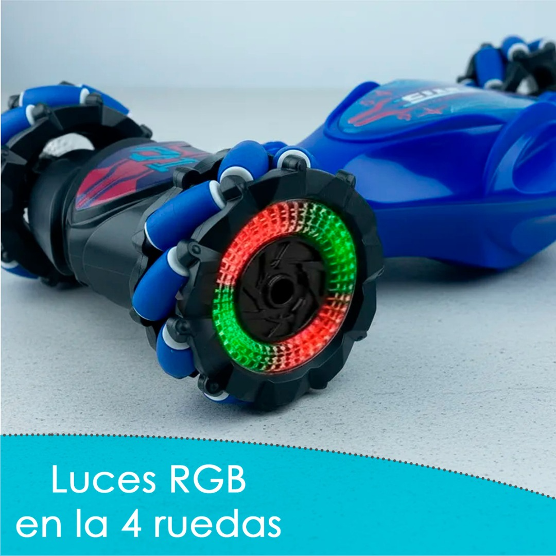 Auto Control Remoto 4x4 Trucos Pro Sensor Muñeca Con 2 Controles