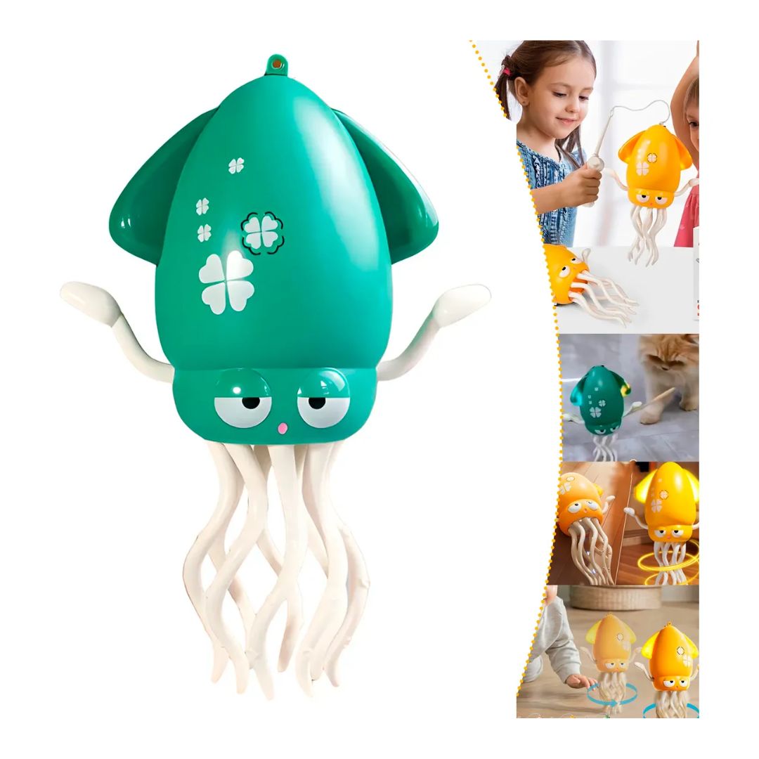 Pulpo Bailarín Interactivo Niños Luces Musica Gestos Usb