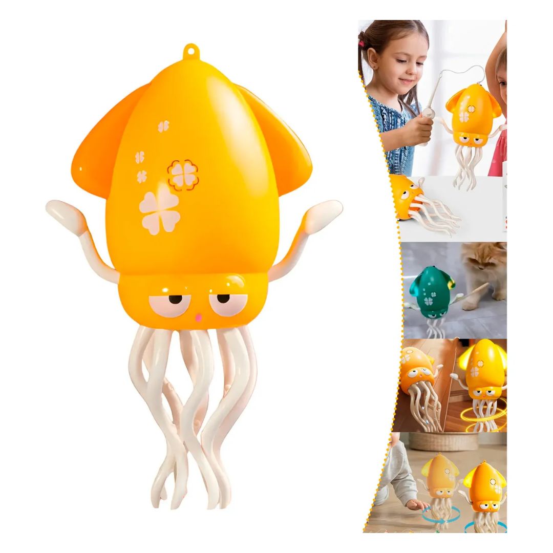 Pulpo Bailarín Interactivo Niños Luces Musica Gestos Usb