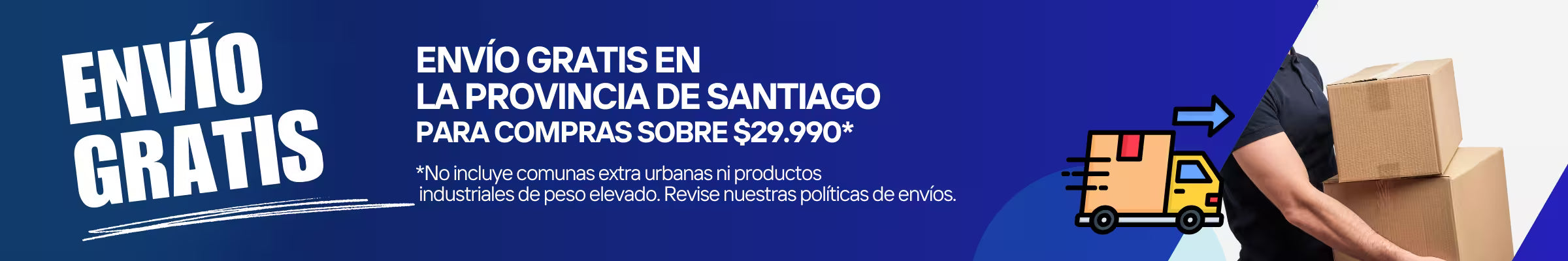 envío gratis en santiago