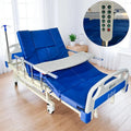 Cama De Hospital Electrica Pro 260kg Con Funcion De Inodoro y 10 Posiciones